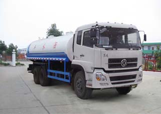 東風天龍后八輪雙橋綠化噴灑車