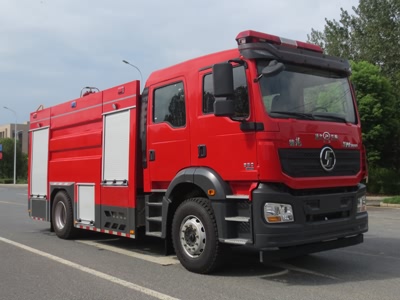 國六陜汽8噸泡沫消防車